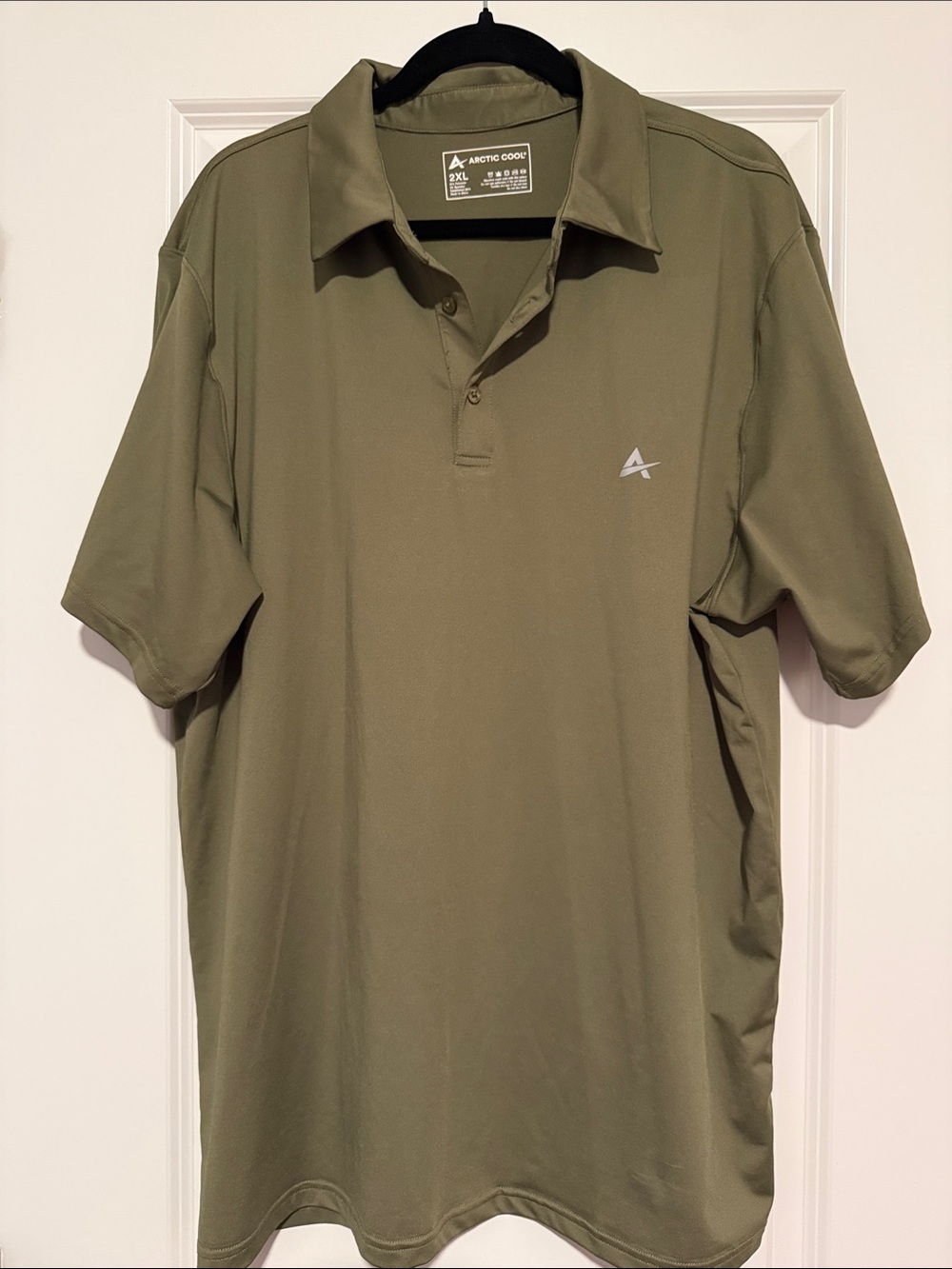 Arctic Cool Men's Olive Green Polo